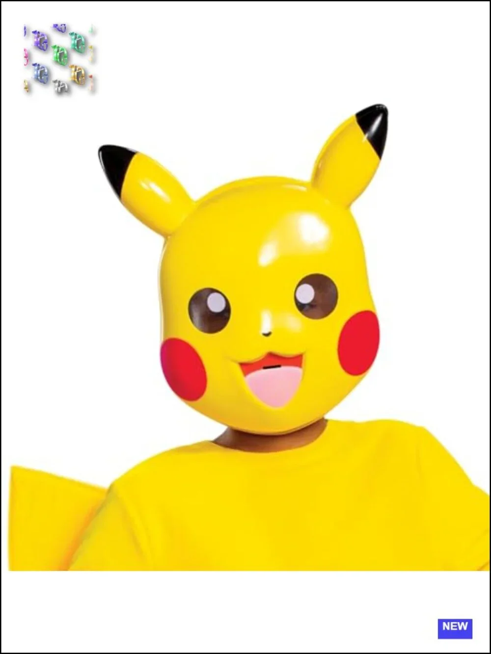 Kids Pikachu Pokemon Cosplay Costume Jumpsuit Halloween Size S 4-6 Official